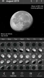Lunescope Pro: Moon Phases+ screenshot