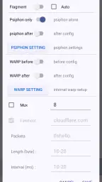 MahsaNG VPN screenshot