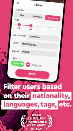 Make Japanese Friends−Langmate screenshot
