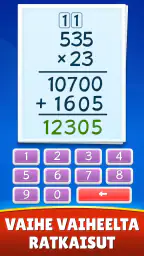 Matematiikka pelit lapset 5-12 screenshot