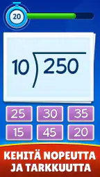Matematiikka pelit lapset 5-12 screenshot