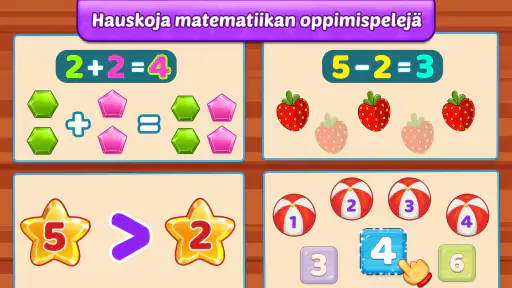Matematiikka Pelit Lapsille screenshot