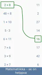 Matematiikkapelit screenshot