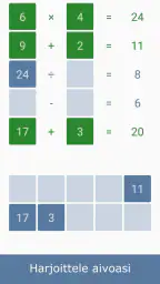 Matematiikkapelit screenshot
