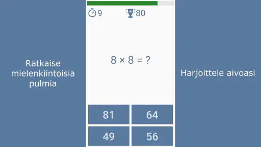 Matematiikkapelit screenshot
