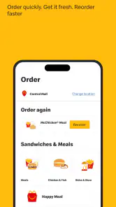McDonald's screenshot