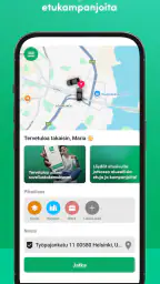 Menevä Taksi screenshot