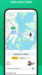Menevä Taksi screenshot