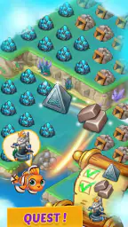 Merge Mermaids-magic puzzles screenshot