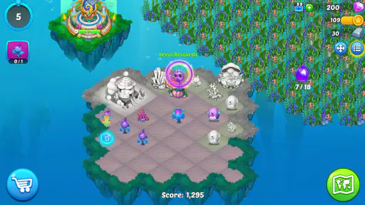 Merge Mermaids-magic puzzles screenshot