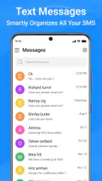 Messages: Text SMS screenshot