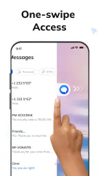 Messages: Text SMS Home App screenshot