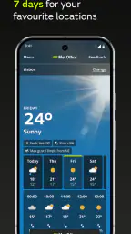 Met Office Weather Forecast screenshot