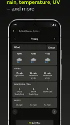 Met Office Weather Forecast screenshot