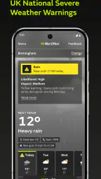 Met Office Weather Forecast screenshot