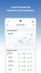 MeteoSwiss screenshot