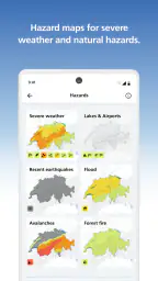 MeteoSwiss screenshot
