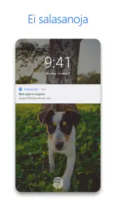 Microsoft Authenticator screenshot