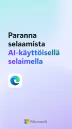 Microsoft Edge: AI-selain screenshot