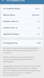 Military Retirement screenshot