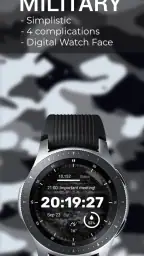 Military Watch Face - F01 screenshot