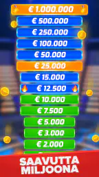 Miljonääri: Tietovisa Suomeksi screenshot