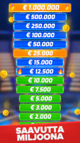 Miljonääri: Tietovisa Suomeksi screenshot