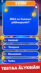 Miljonääri: Tietovisa Suomeksi screenshot