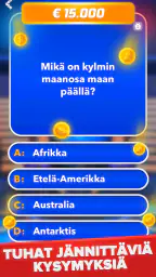 Miljonääri: Tietovisa Suomeksi screenshot