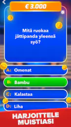 Miljonääri: Tietovisa Suomeksi screenshot