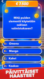 Miljonääri: Tietovisa Suomeksi screenshot