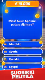 Miljonääri: Tietovisa Suomeksi screenshot
