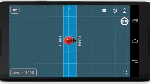 Millimeter Pro - screen ruler screenshot