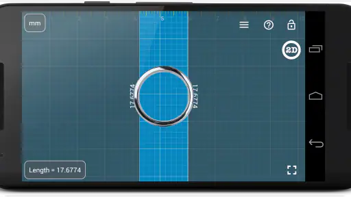 Millimeter Pro - screen ruler screenshot