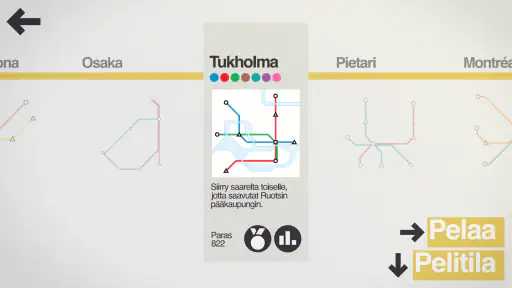 Mini Metro screenshot