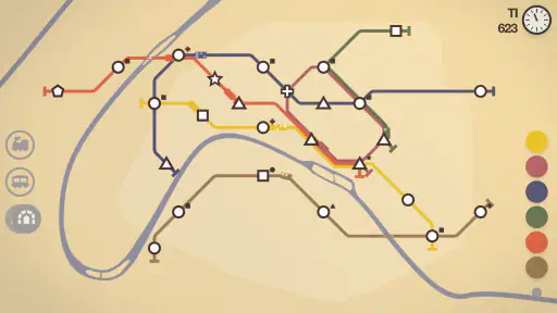 Mini Metro screenshot