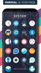 Minimal O - Icon Pack screenshot