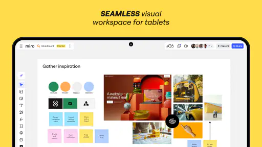 Miro: your visual workspace screenshot