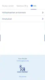Mobiilihiilihydraattikäsikirja screenshot