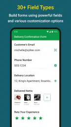 Mobile Forms App - Zoho Forms screenshot