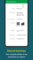 Mobile Forms App - Zoho Forms screenshot