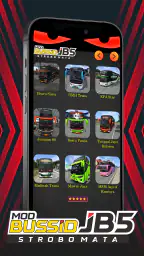 Mod Bussid JB5 Strobo Mata screenshot