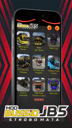 Mod Bussid JB5 Strobo Mata screenshot