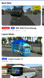 Mod Bussid Terbaru STJ Draka screenshot