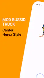 Mod Bussid Truck Canter Herex screenshot