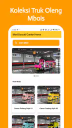 Mod Bussid Truck Canter Herex screenshot