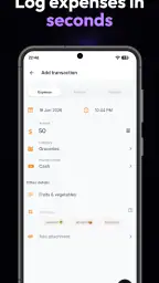 Monthly Budget & Expense App screenshot