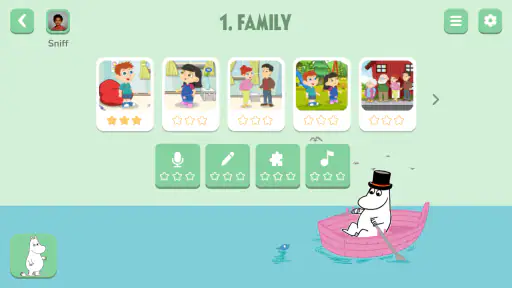 Moomin Language School screenshot