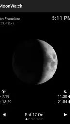 Moon Calendar Watch screenshot