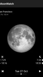 Moon Calendar Watch screenshot